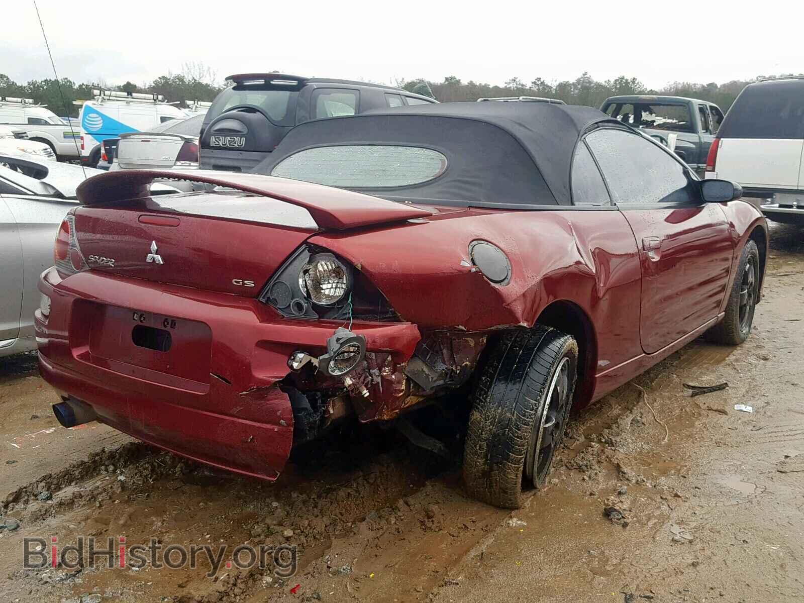 2004 MITSUBISHI ECLIPSE - VIN: 4A3AE45GX4E094204 - Фото 4