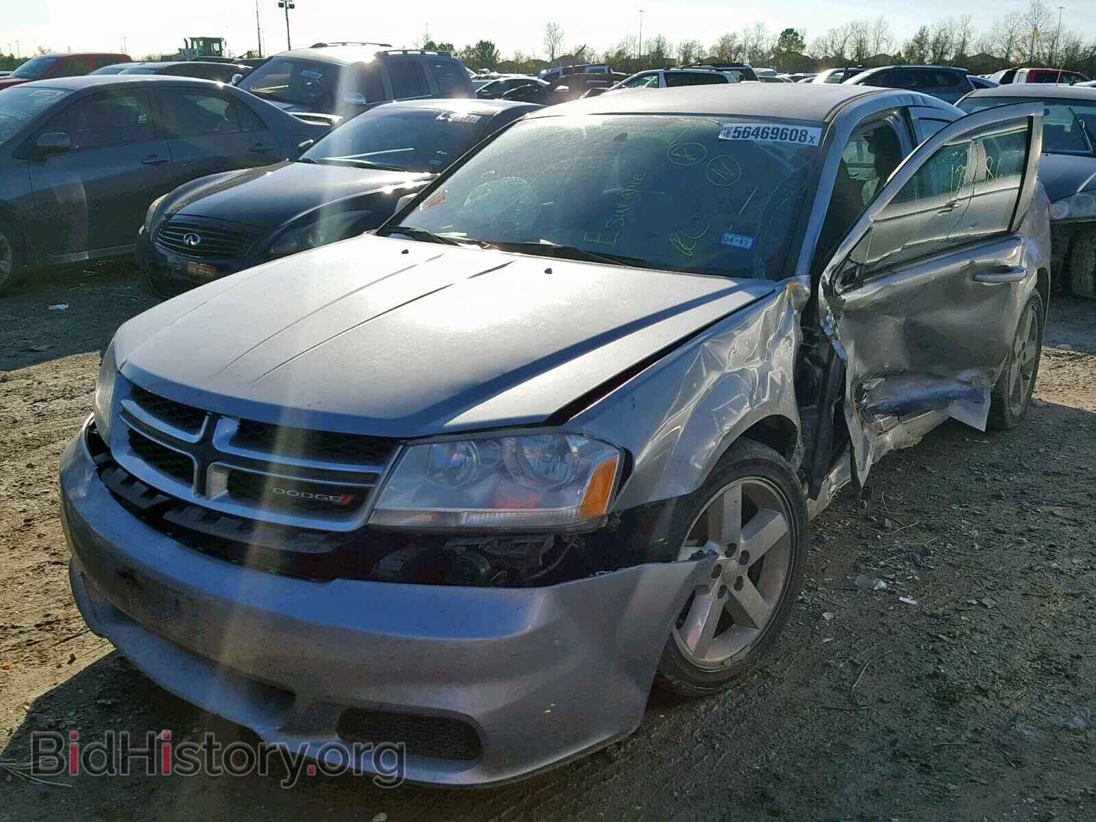 2013 DODGE AVENGER - VIN: 1C3CDZAB9DN685358 - Фото 2