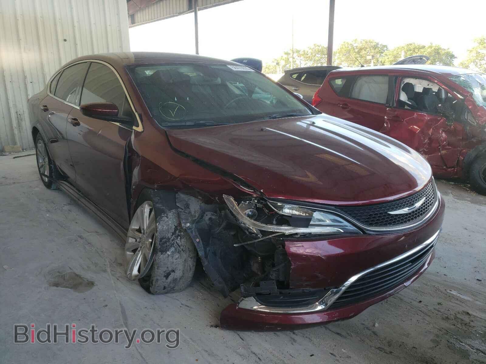 Фотография 1C3CCCAB8FN628717 - CHRYSLER 200 2015