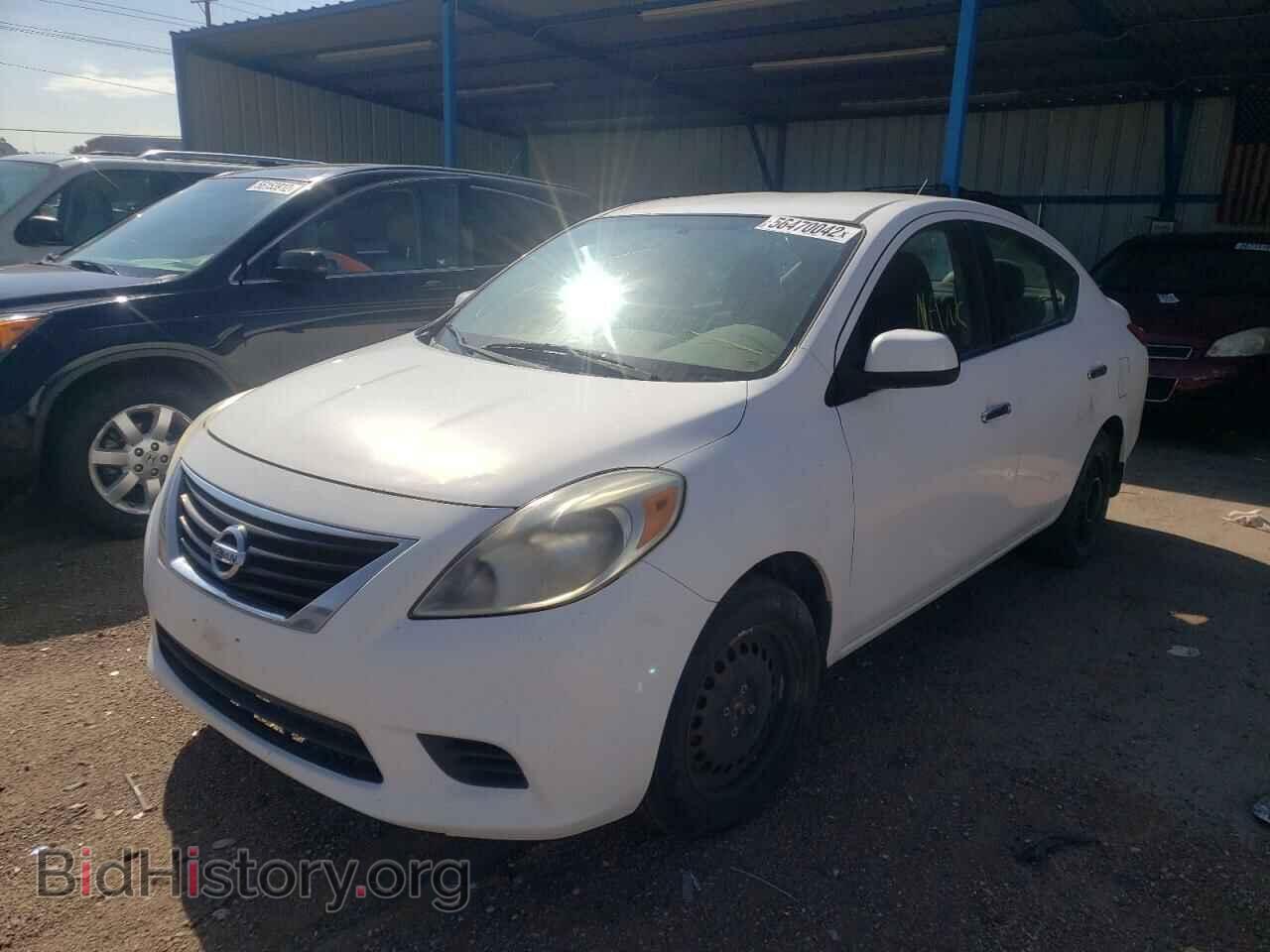 2012 NISSAN VERSA - VIN: 3N1CN7AP1CL865184 - Фото 2