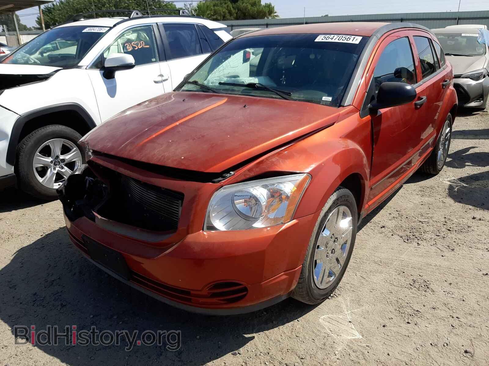 2007 DODGE CALIBER - VIN: 1B3HB48B57D590243 - Фото 2