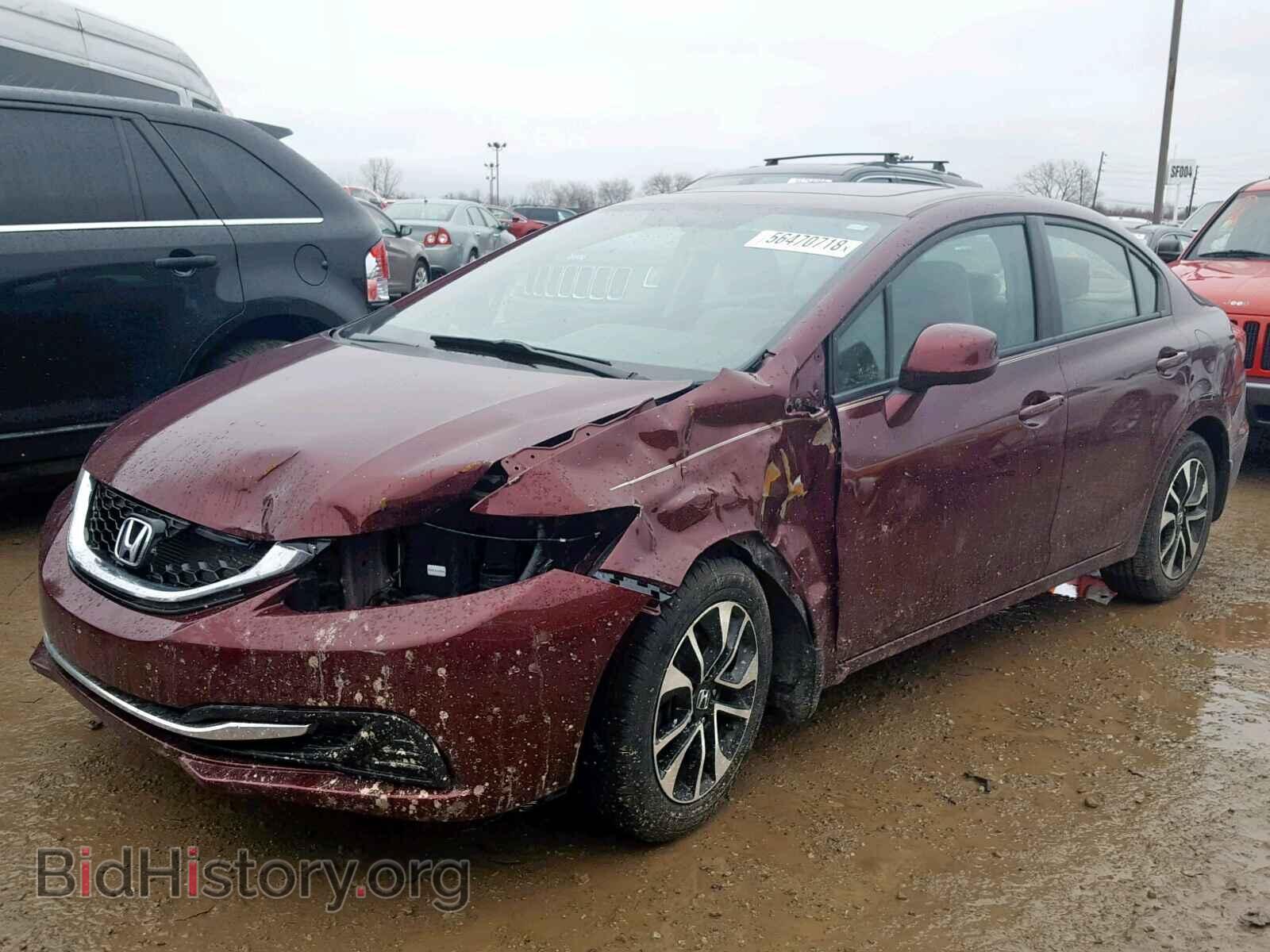 2013 HONDA CIVIC - VIN: 19XFB2F84DE044058 - Фото 2
