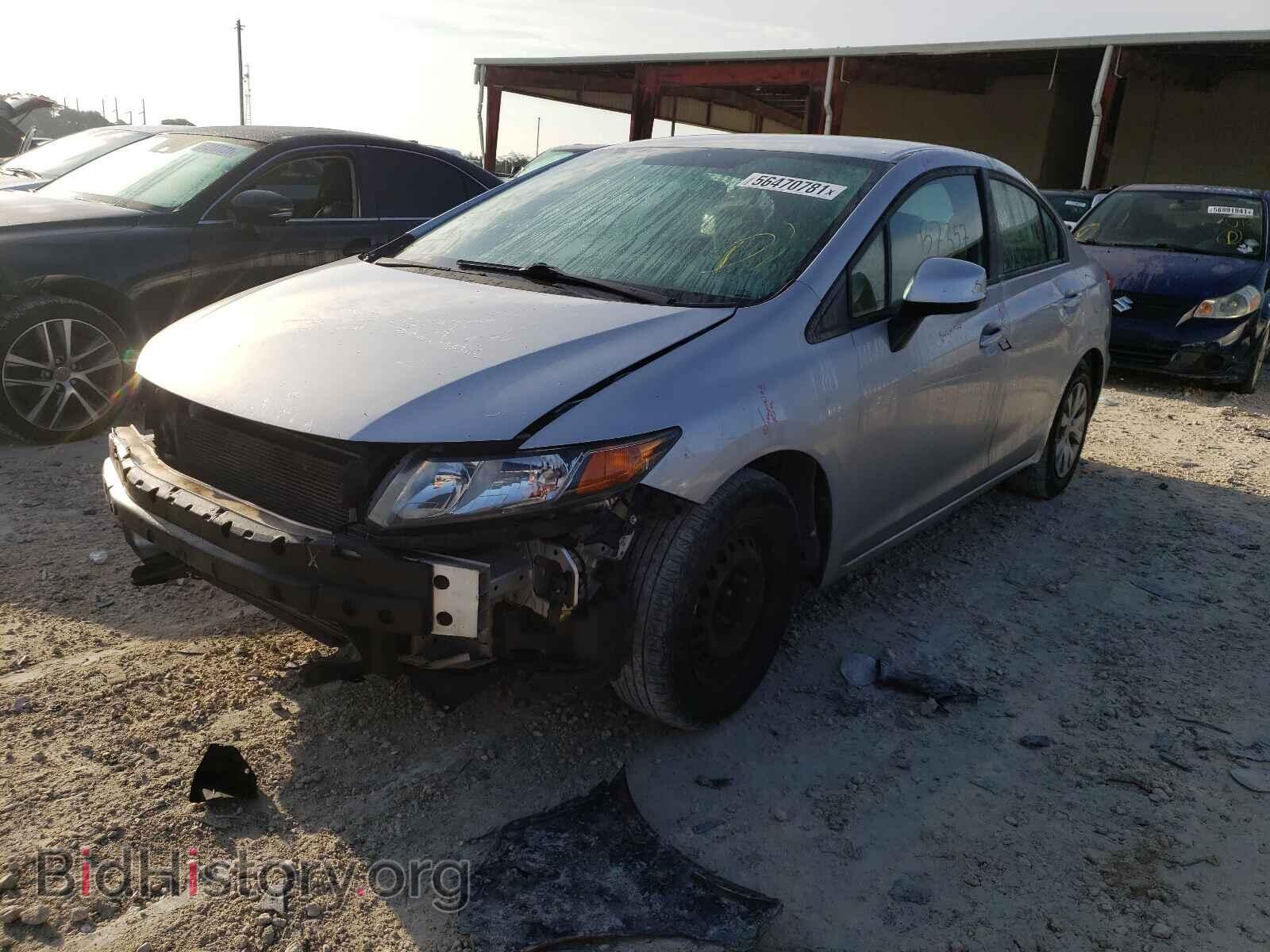 2012 HONDA CIVIC - VIN: 19XFB2F5XCE320246 - Фото 2