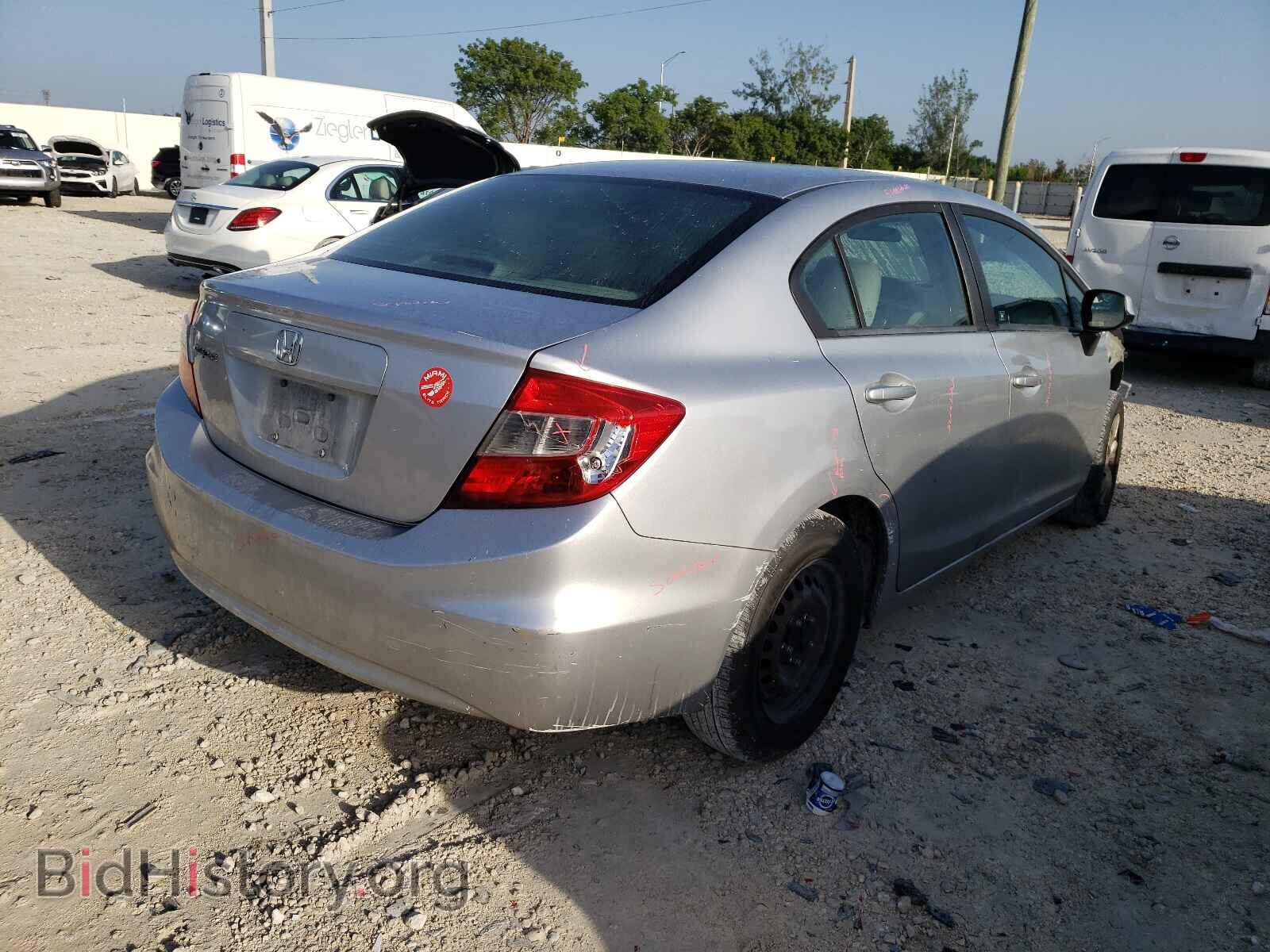 2012 HONDA CIVIC - VIN: 19XFB2F5XCE320246 - Фото 4