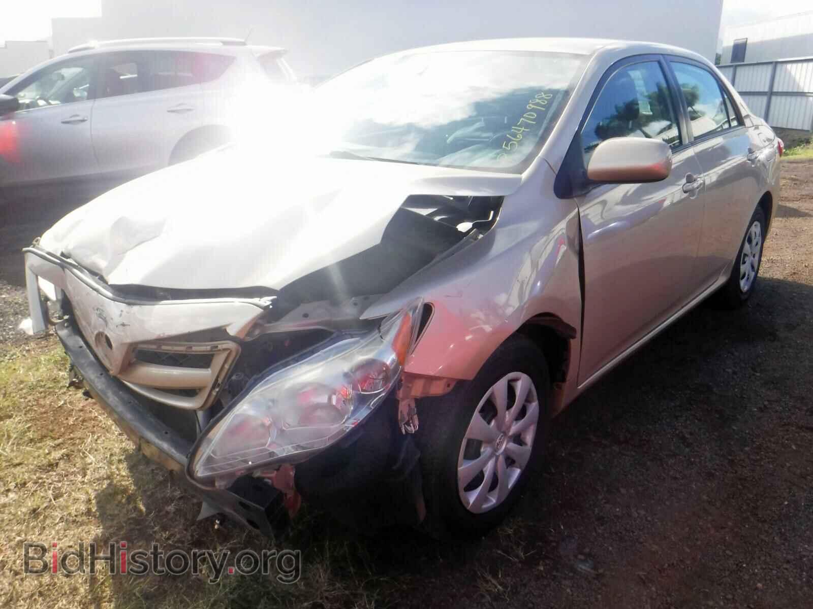 2011 TOYOTA COROLLA BA - VIN: 2T1BU4EE1BC537865 - Фото 2