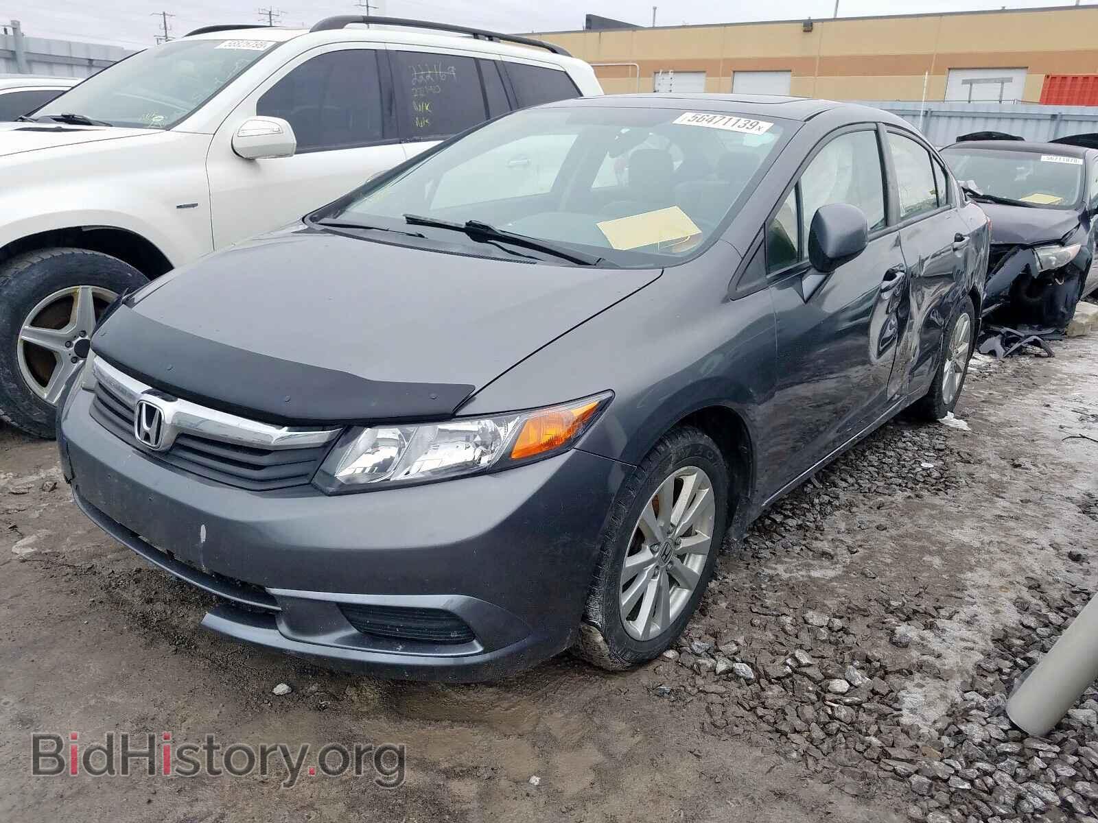 2012 HONDA CIVIC LX - VIN: 2HGFB2E59CH020009 - Фото 2