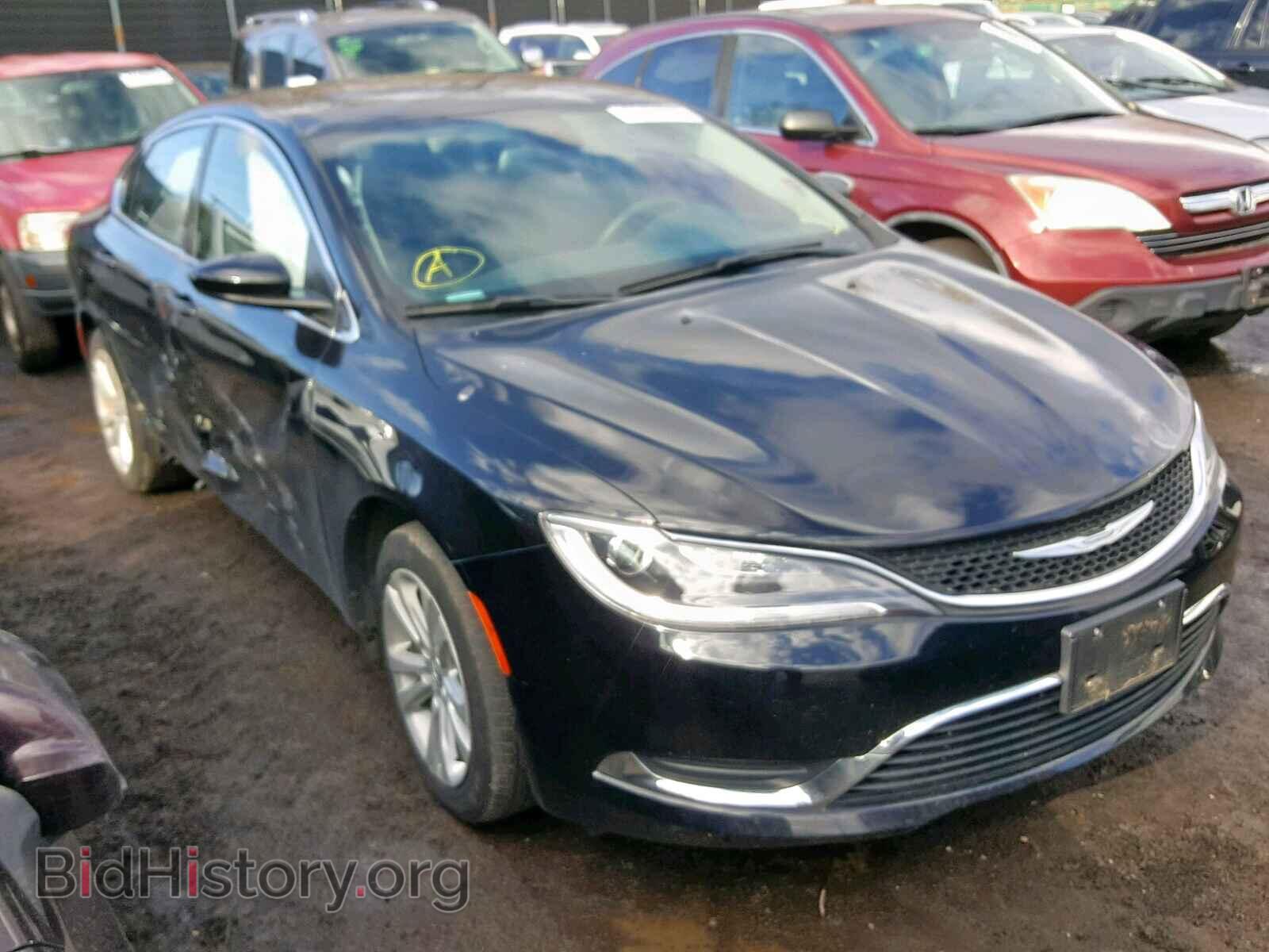 Фотография 1C3CCCAB6GN167101 - CHRYSLER 200 2016