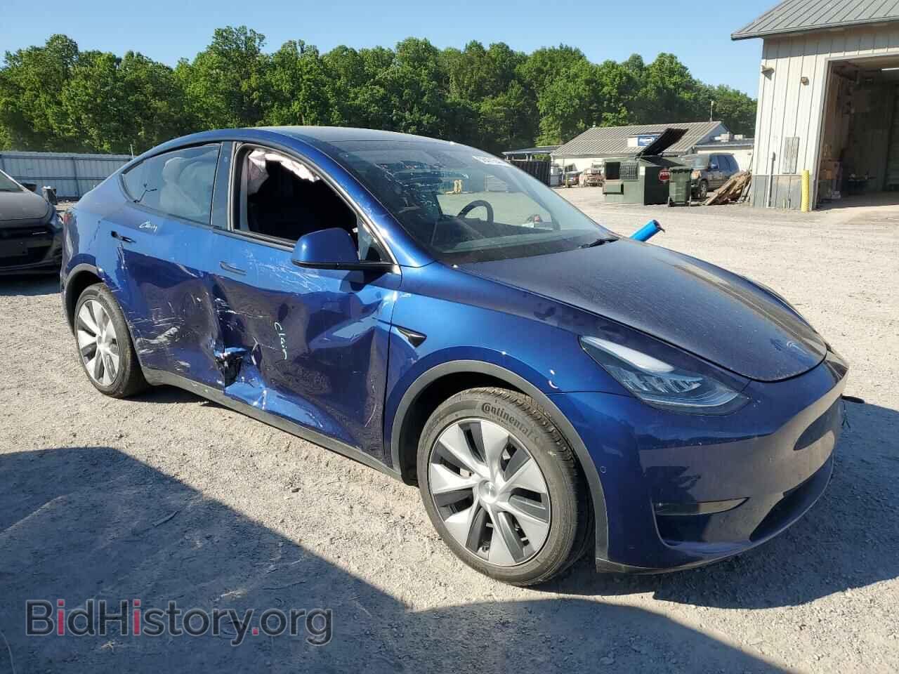 2022 TESLA MODEL Y - VIN: 7SAYGDEE1NA020177 - Фото 4