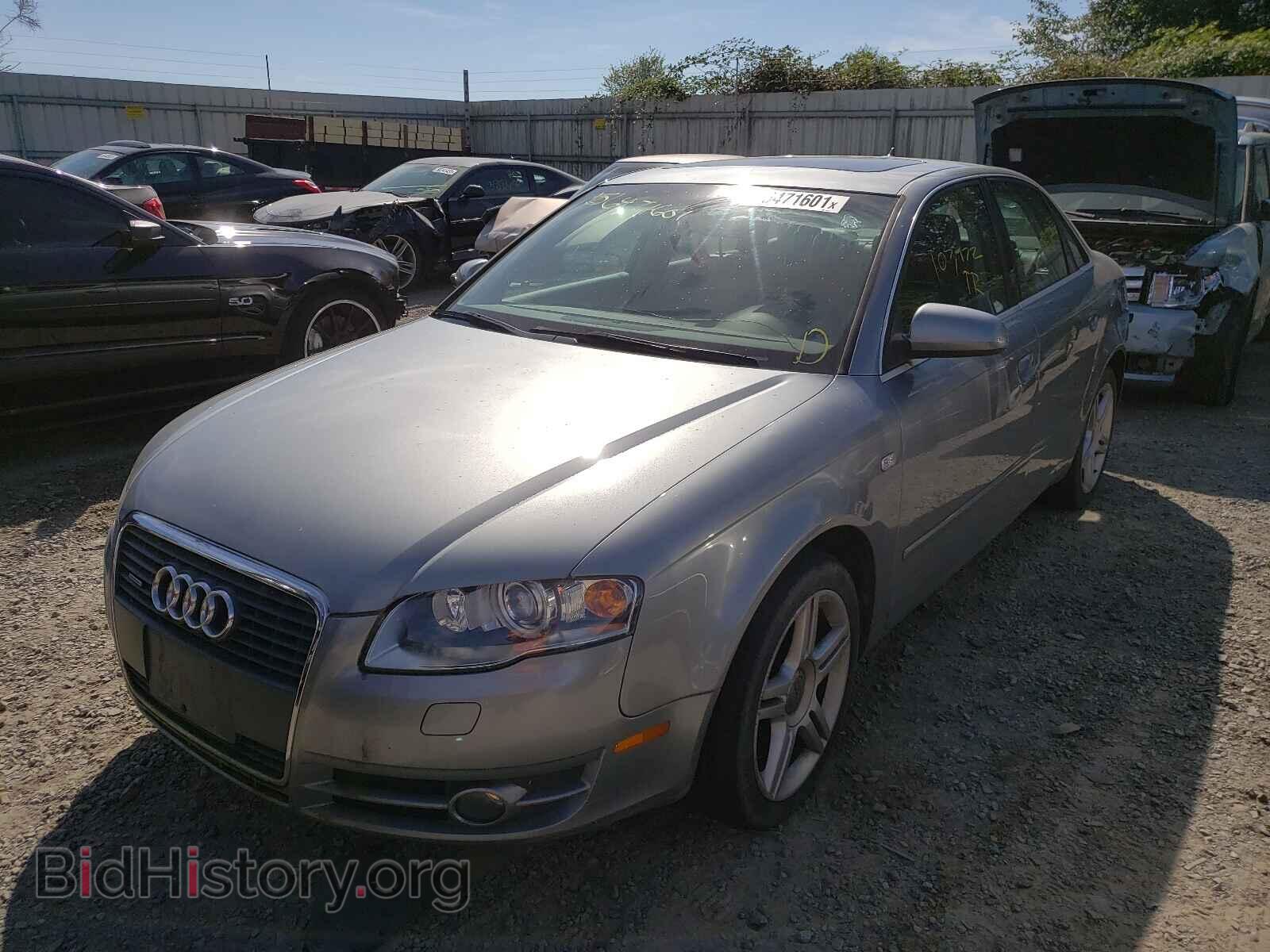 2007 AUDI A4 - VIN: WAUDF78E77A103314 - Фото 2