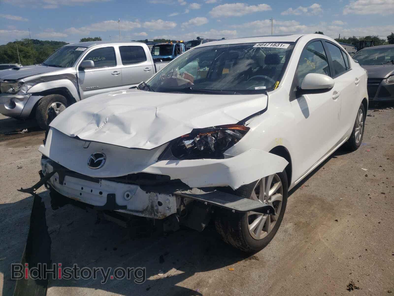 2012 MAZDA 3 - VIN: JM1BL1V78C1642850 - Фото 2