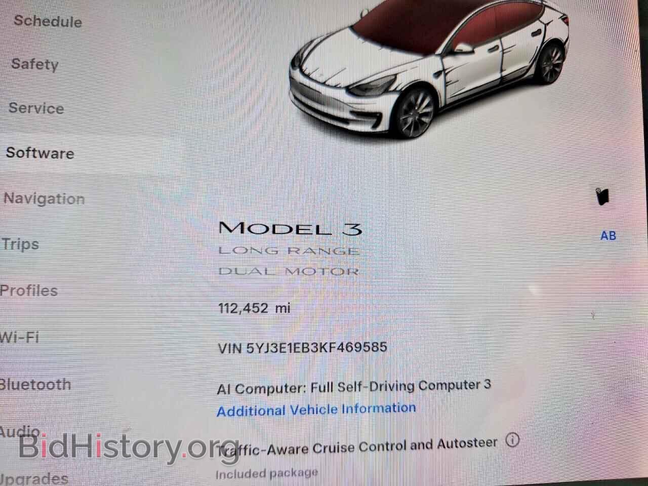 2019 TESLA MODEL 3 - VIN: 5YJ3E1EB3KF469585 - Photo 9