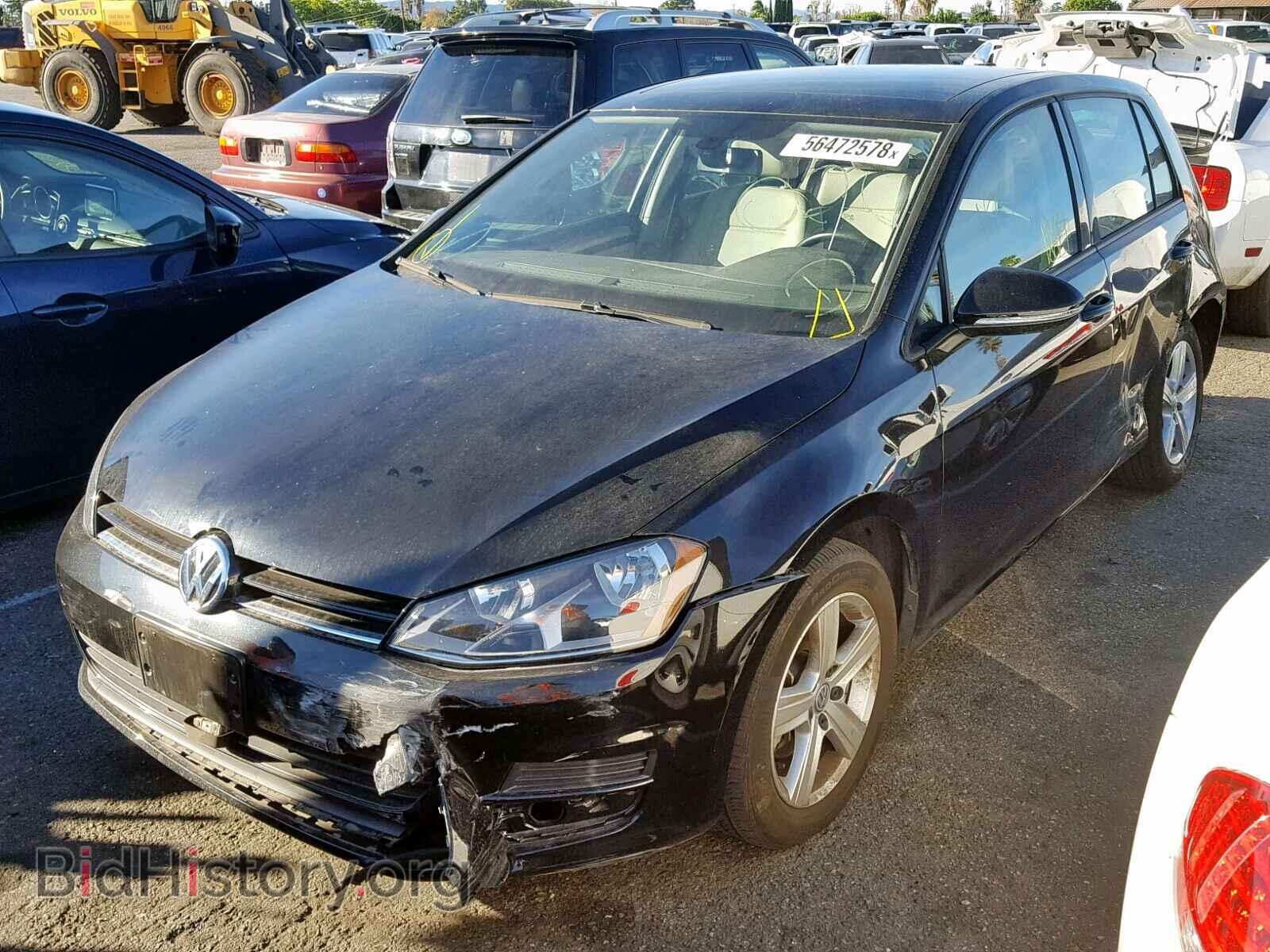 2017 VOLKSWAGEN GOLF - VIN: 3VW217AUXHM014204 - Фото 2