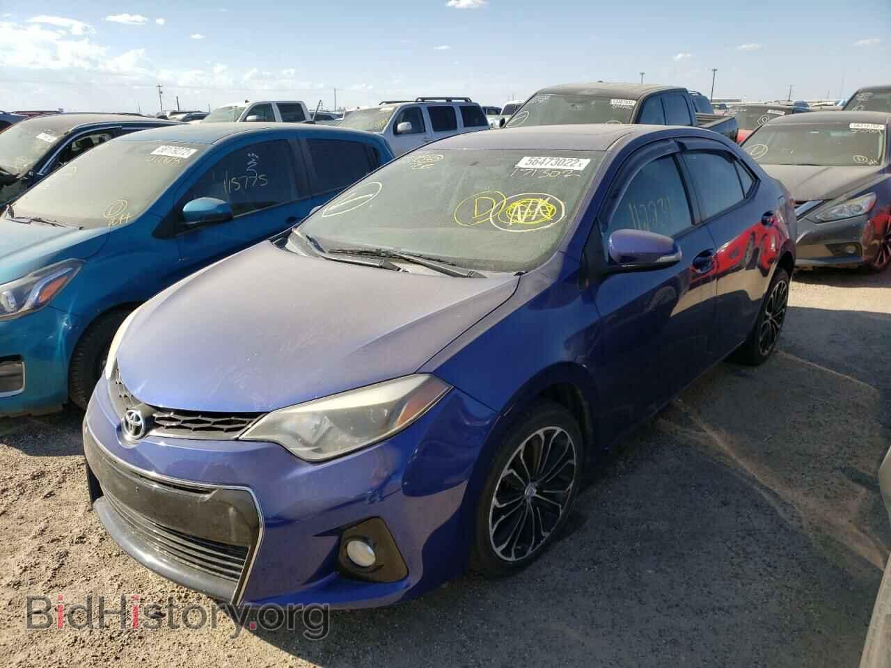 2014 TOYOTA COROLLA - VIN: 2T1BURHE4EC171302 - Фото 2