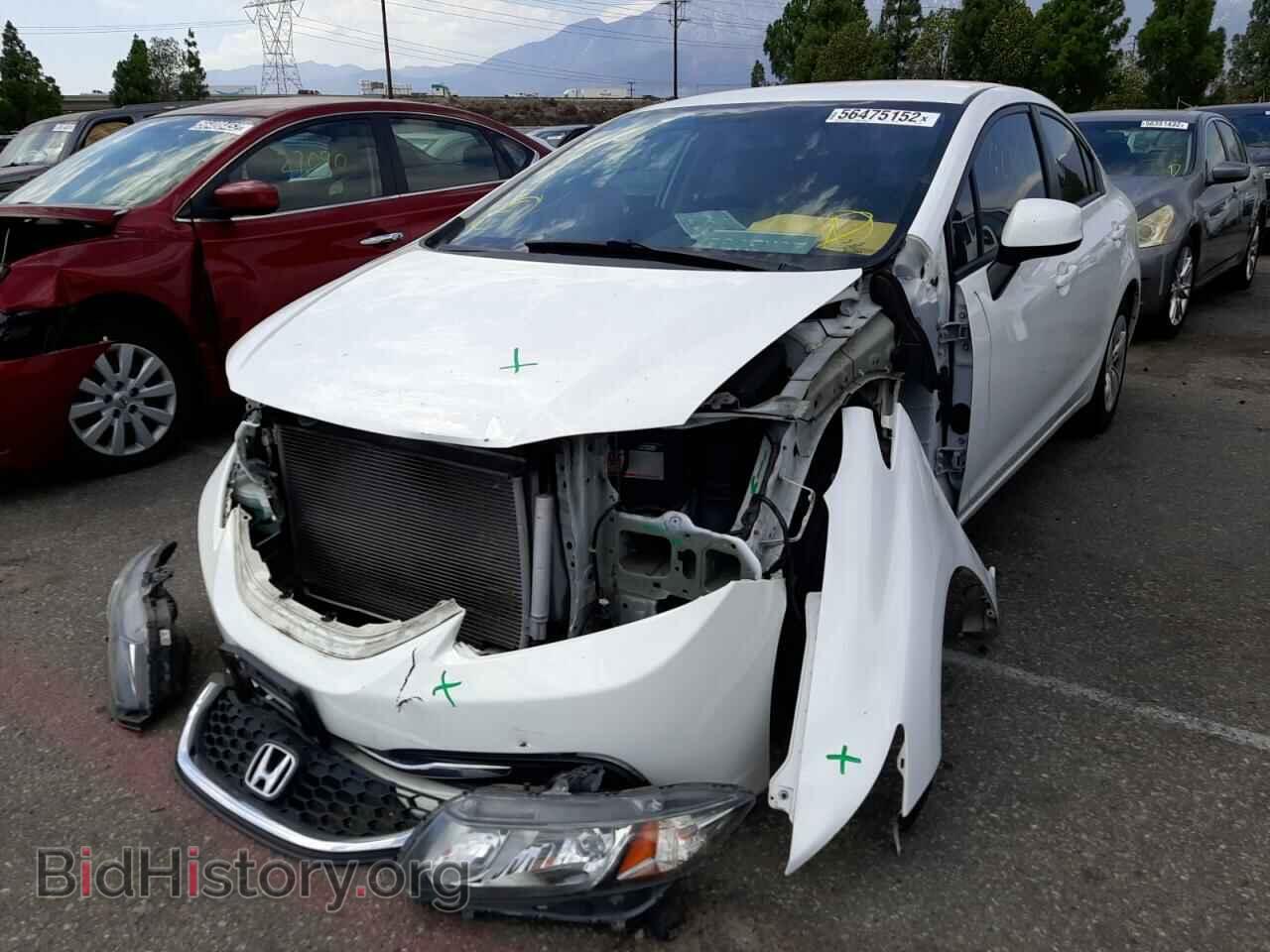 2013 HONDA CIVIC - VIN: 19XFB2F56DE240024 - Фото 2