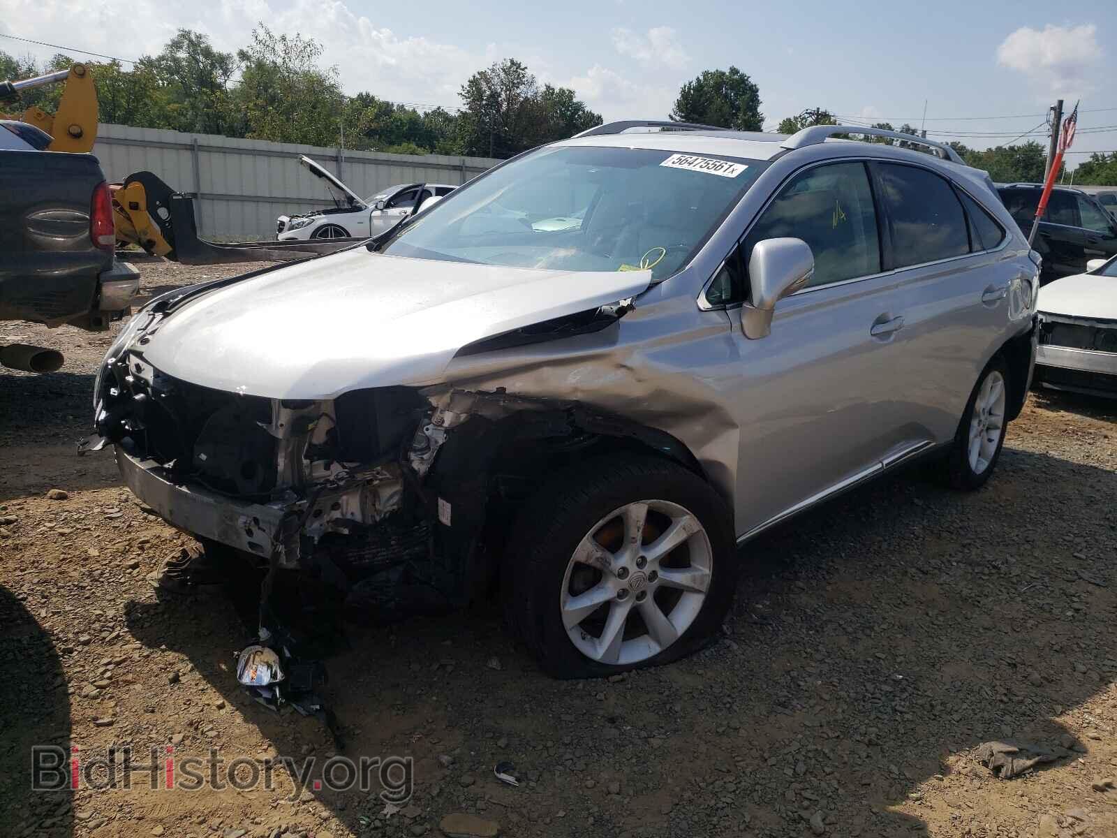2012 LEXUS RX350 - VIN: 2T2BK1BA4CC139794 - Фото 2