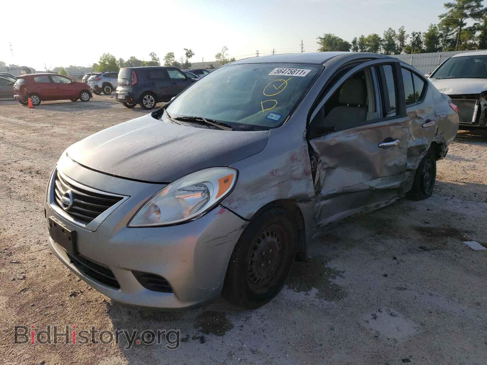 2012 NISSAN VERSA - VIN: 3N1CN7AP7CL863522 - Photo 2