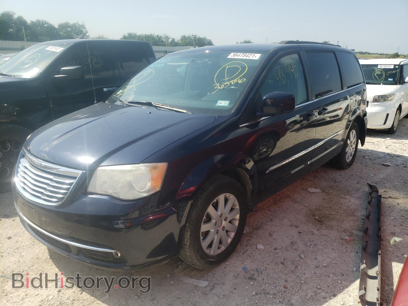 2014 CHRYSLER MINIVAN - VIN: 2C4RC1BGXER365040 - Фото 2