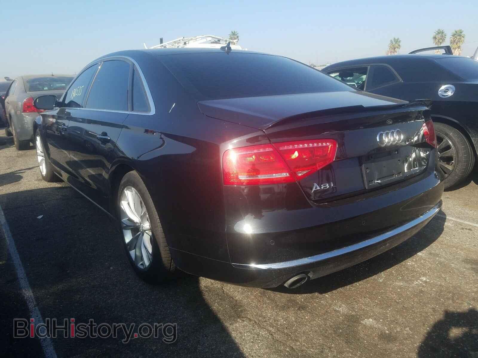 2013 AUDI A8 - VIN: WAURGAFD2DN005483 - Фото 3