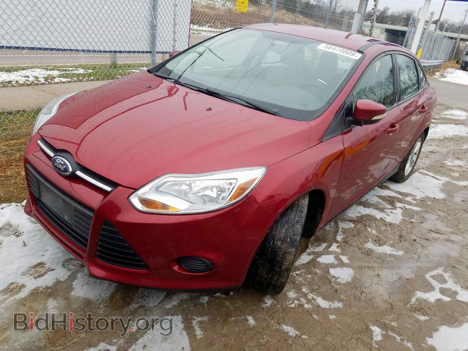 2014 FORD FOCUS SE - VIN: 1FADP3F29EL449180 - Фото 2