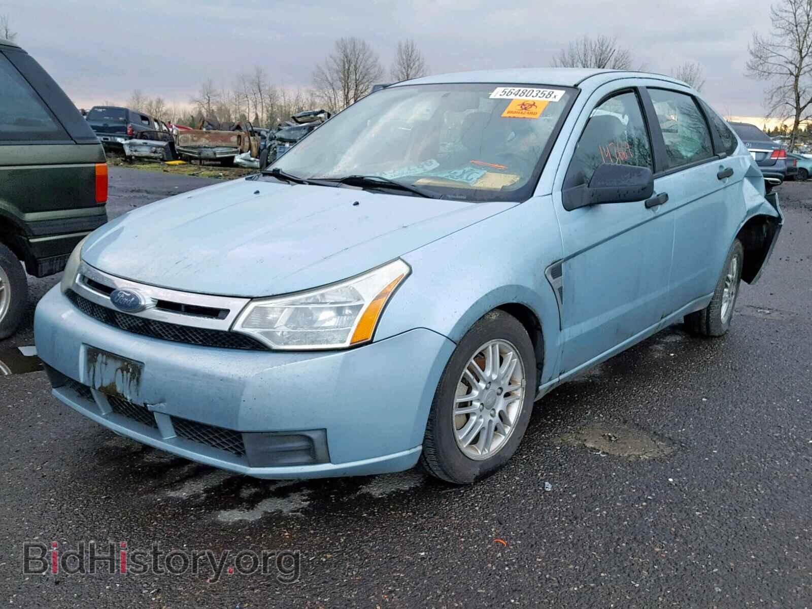 2008 FORD FOCUS - VIN: 1FAHP35N98W158839 - Фото 2