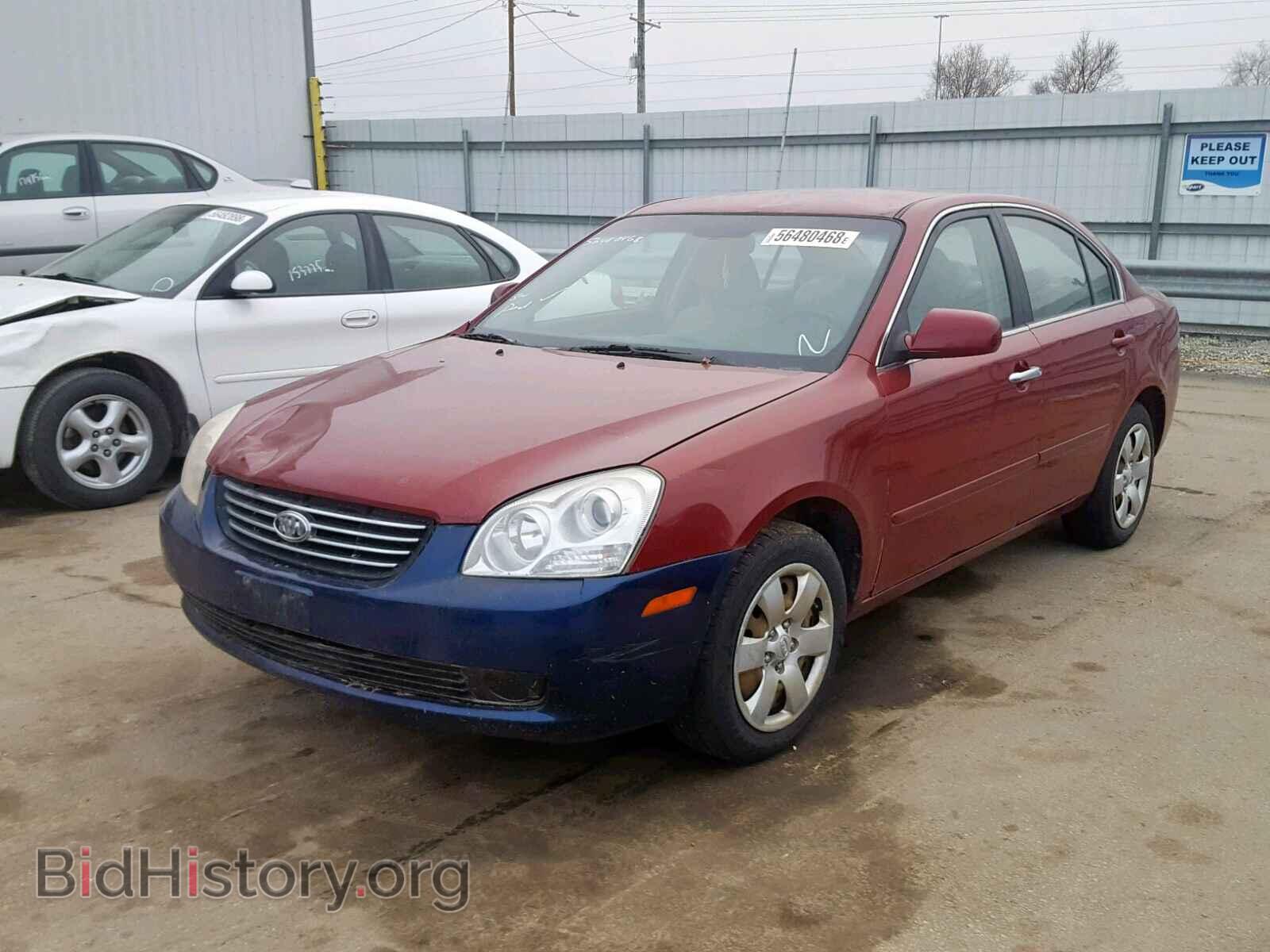 2007 KIA OPTIMA - VIN: KNAGE123675137189 - Фото 2