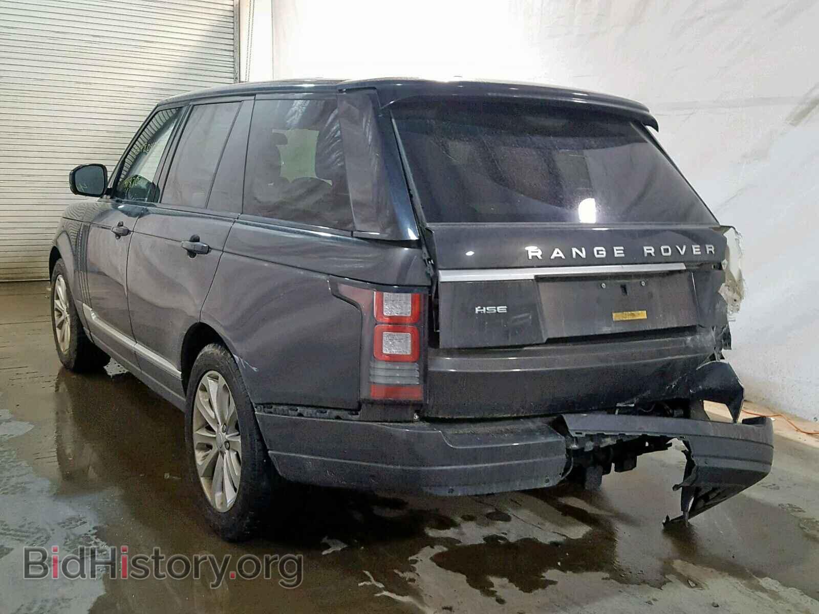 2015 LAND ROVER RANGE ROVE - VIN: SALGS2VF8FA214490 - Фото 3