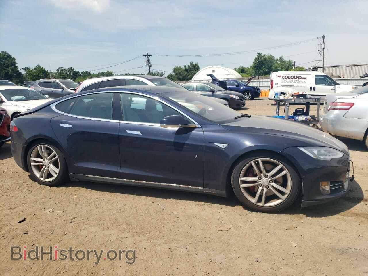 2014 TESLA MODEL S - VIN: 5YJSA1H22EFP64216 - Photo 4
