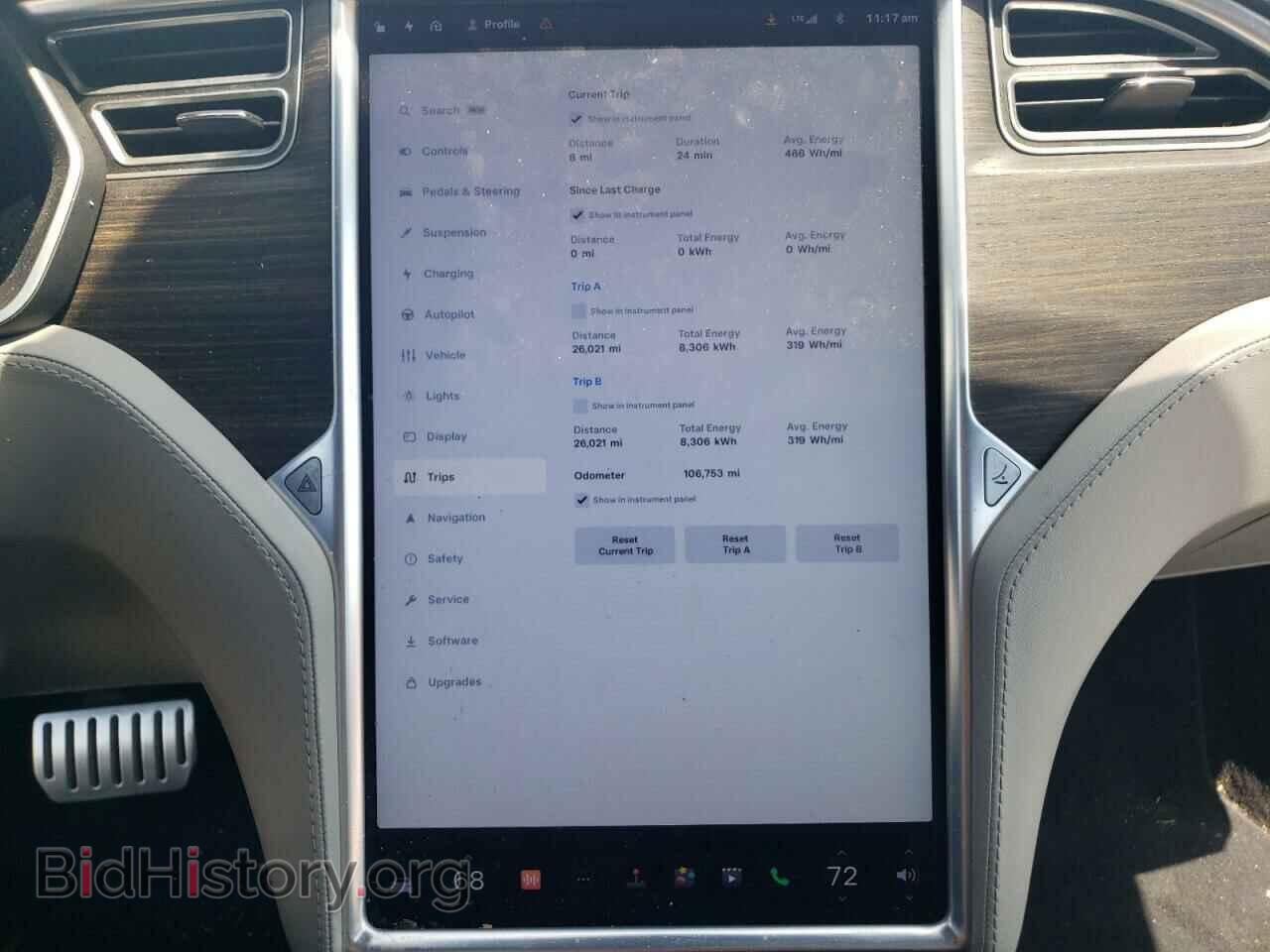 2014 TESLA MODEL S - VIN: 5YJSA1H22EFP64216 - Photo 9