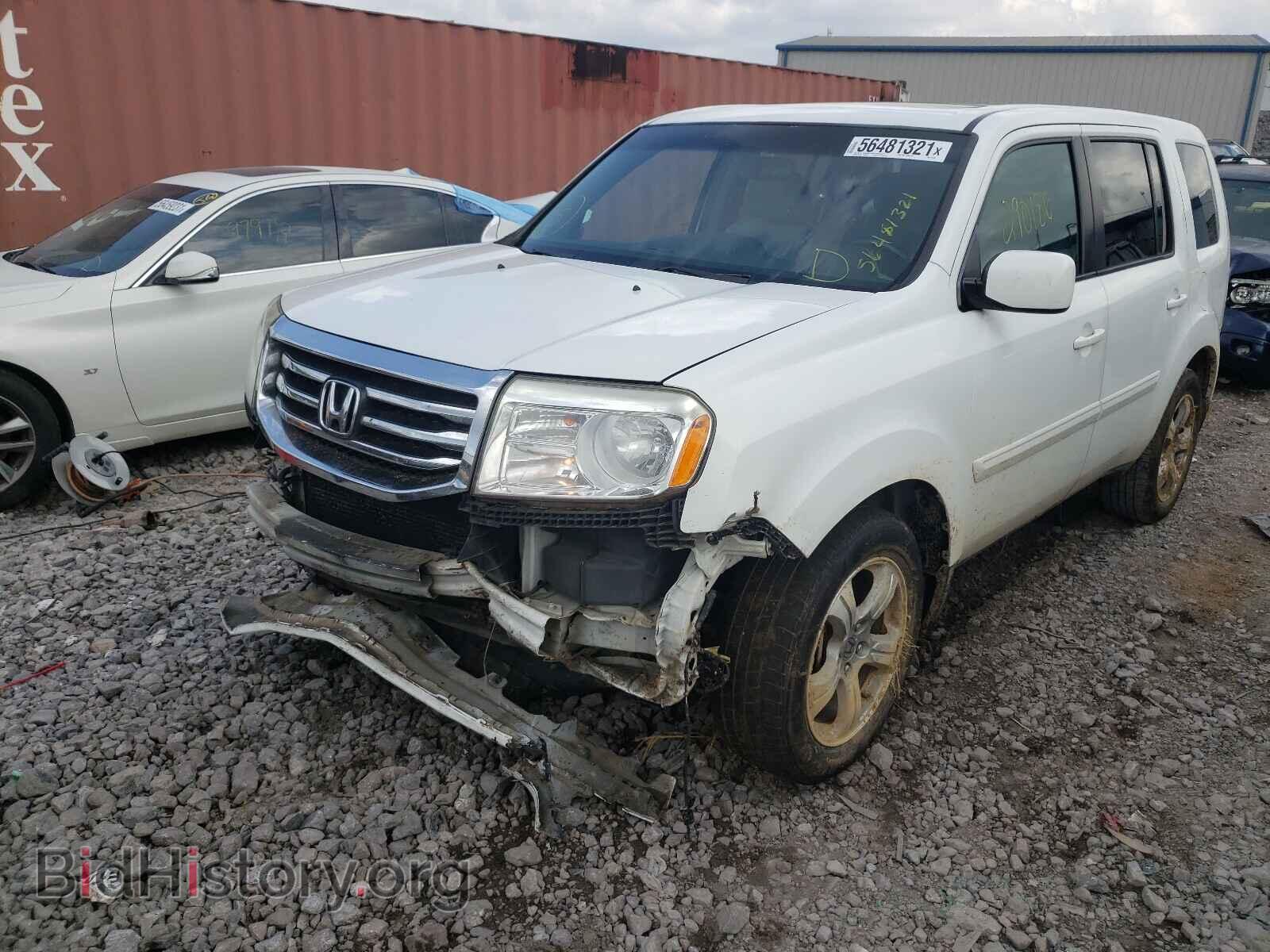 2012 HONDA PILOT - VIN: 5FNYF3H58CB041033 - Фото 2