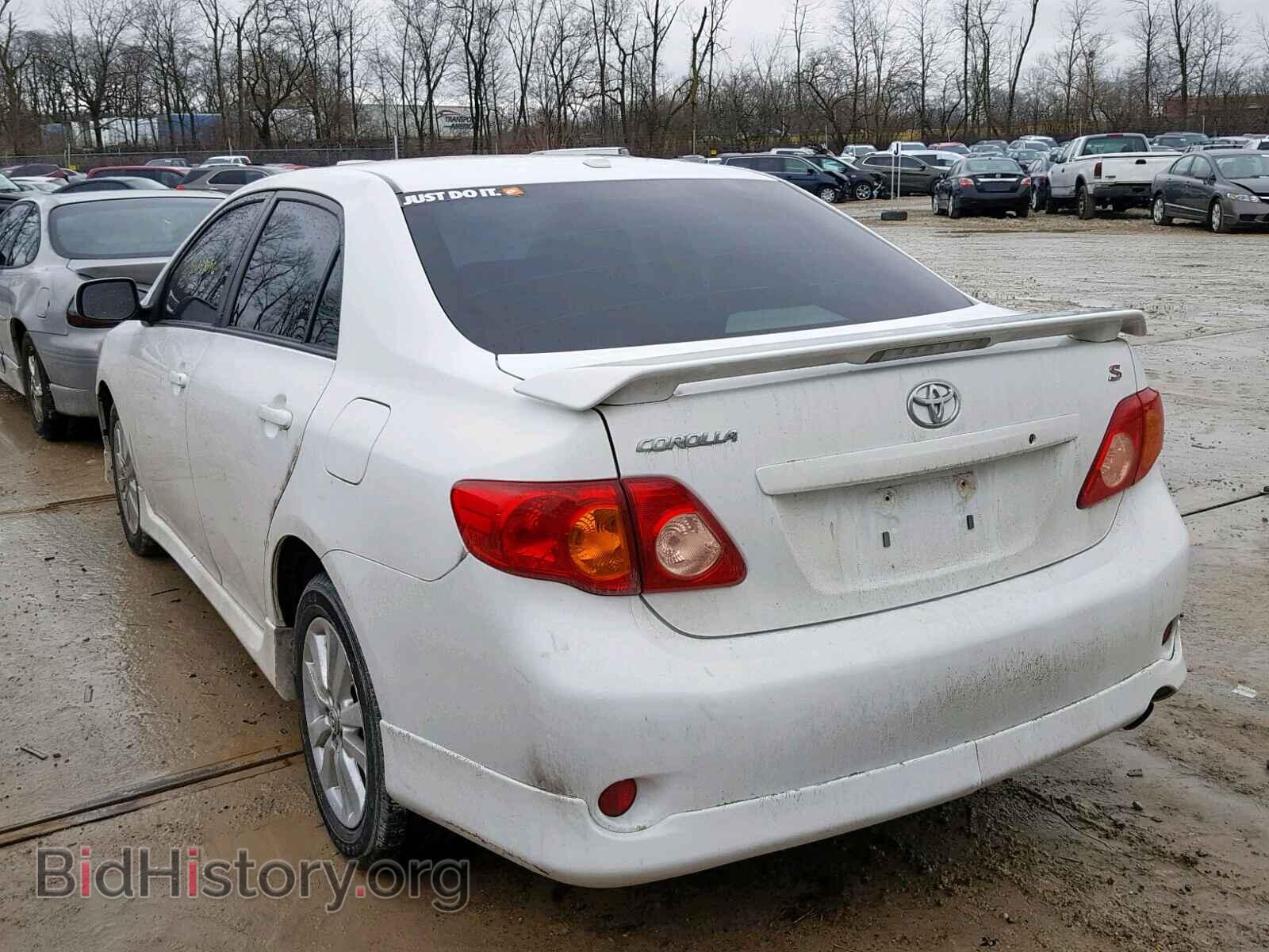 2010 TOYOTA COROLLA BA - VIN: 2T1BU4EE4AC435975 - Фото 3