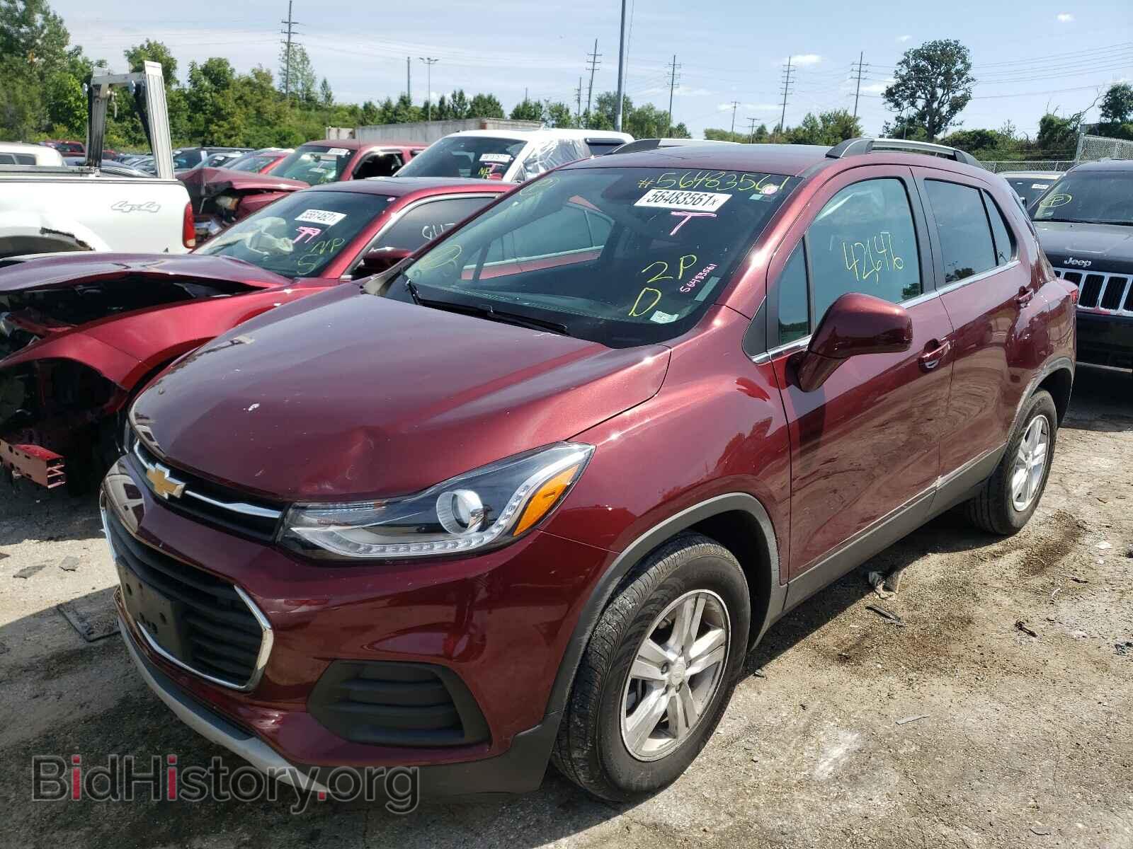 2017 CHEVROLET TRAX - VIN: 3GNCJLSB8HL179761 - Фото 2