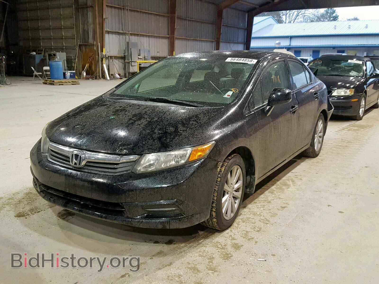 2012 HONDA CIVIC - VIN: 2HGFB2F86CH321362 - Фото 2