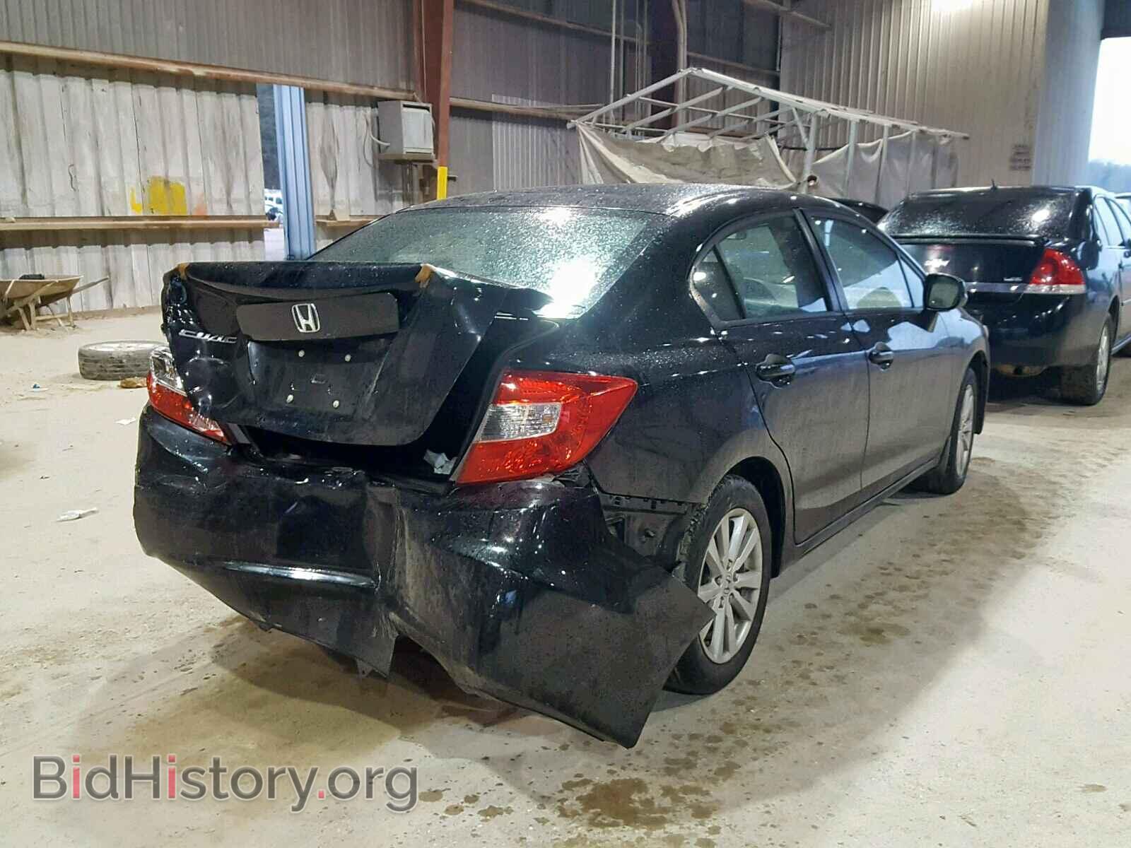 2012 HONDA CIVIC - VIN: 2HGFB2F86CH321362 - Фото 4