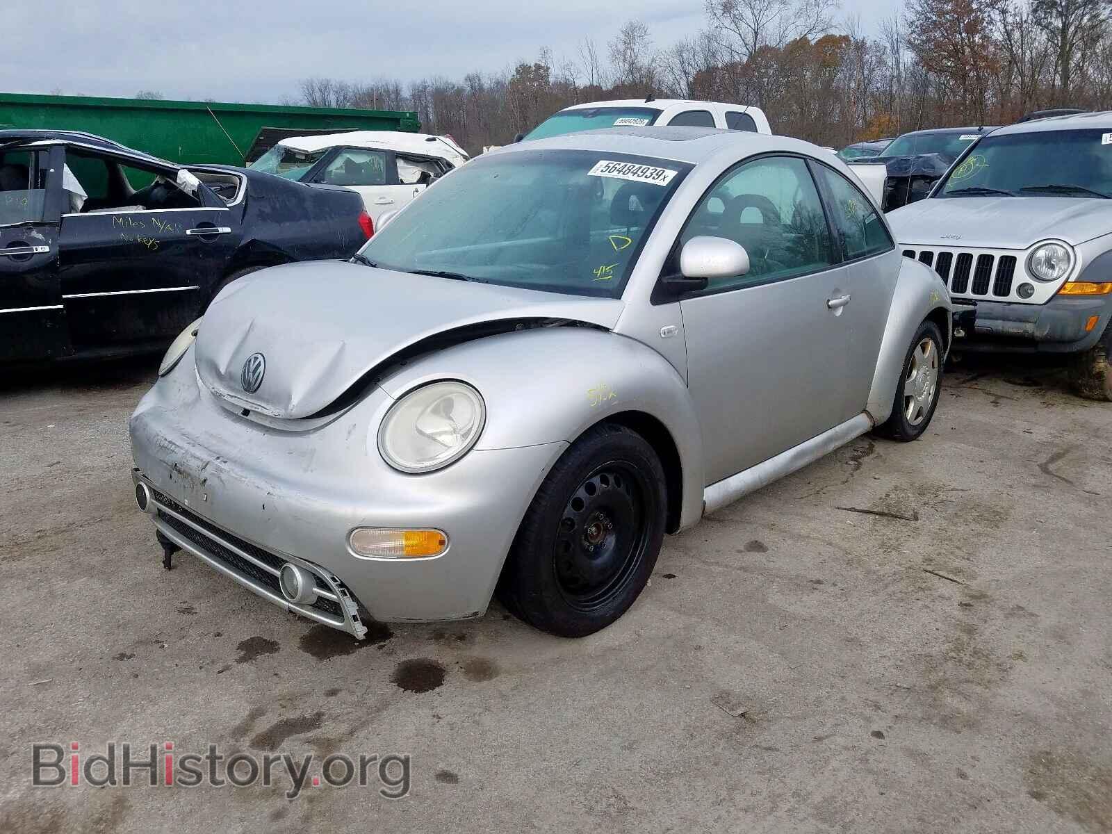 2000 VOLKSWAGEN BEETLE - VIN: 3VWDD21C0YM497664 - Фото 2