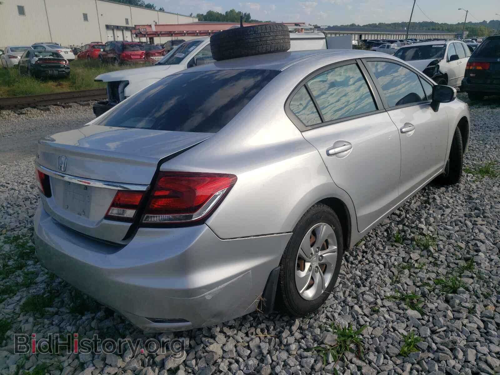 2015 HONDA CIVIC - VIN: 19XFB2F51FE117086 - Фото 4