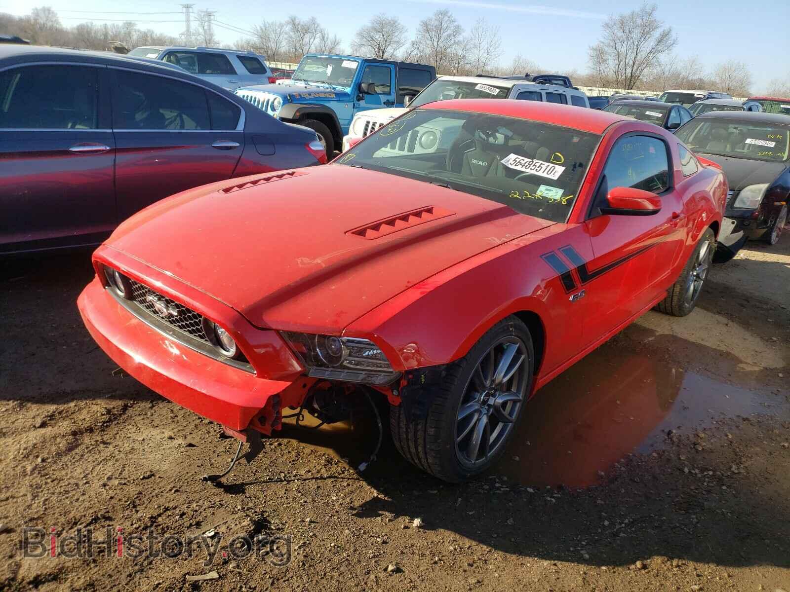 2013 FORD MUSTANG - VIN: 1ZVBP8CF4D5228558 - Фото 2