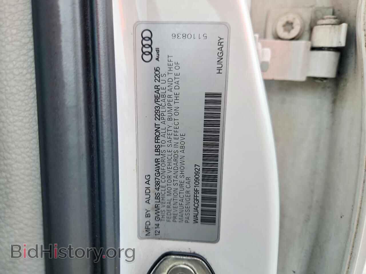 2015 AUDI A3 - VIN: WAUACGFF9F1090927 - Photo 12