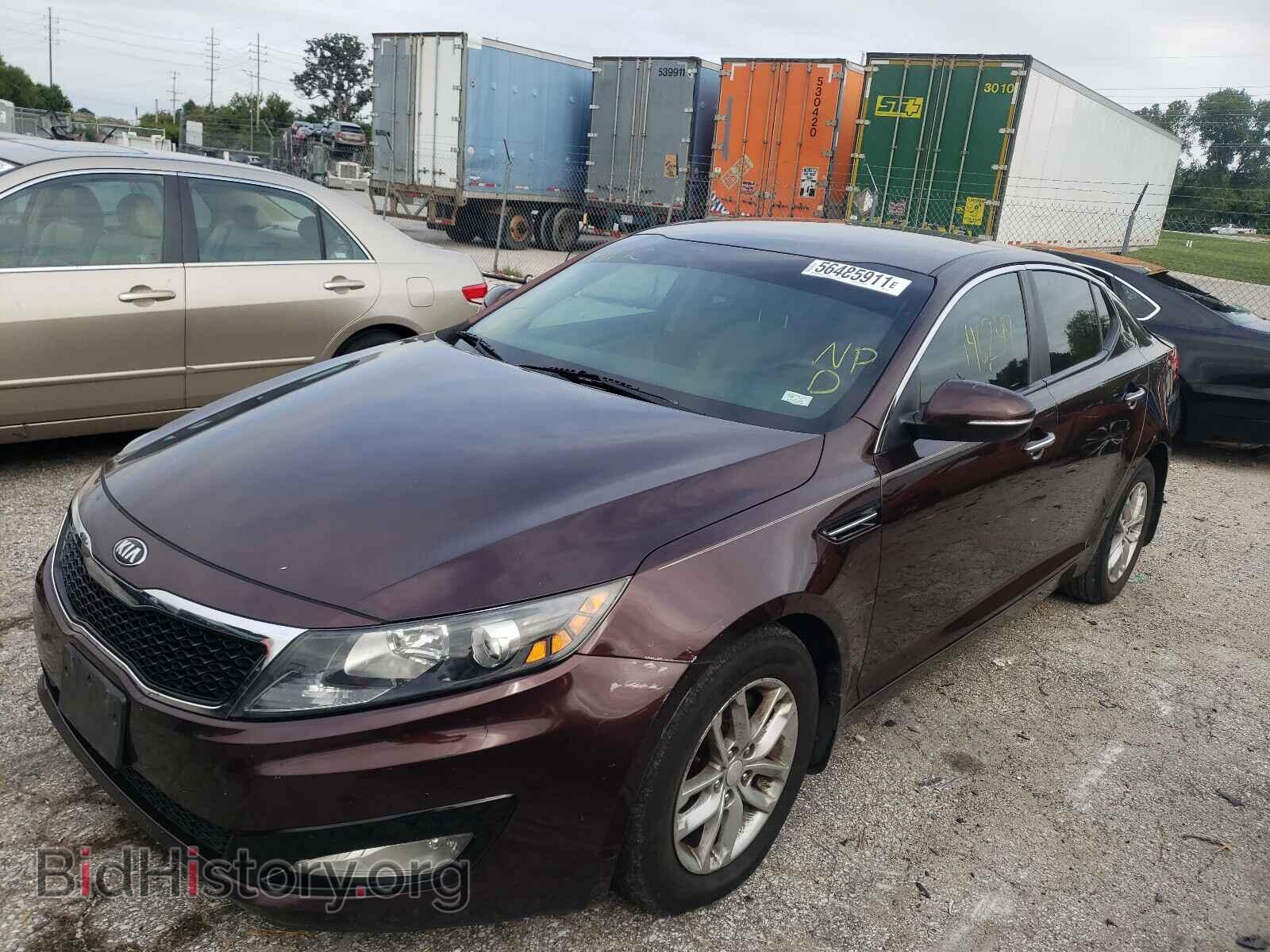 2013 KIA OPTIMA - VIN: 5XXGM4A75DG241451 - Фото 2