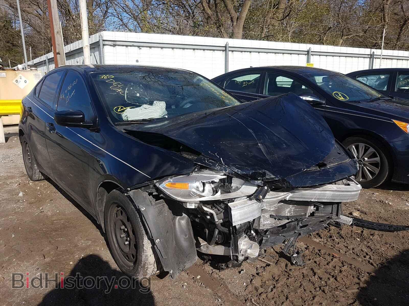 Фотография 1C3CDFAA2GD540601 - DODGE DART 2016