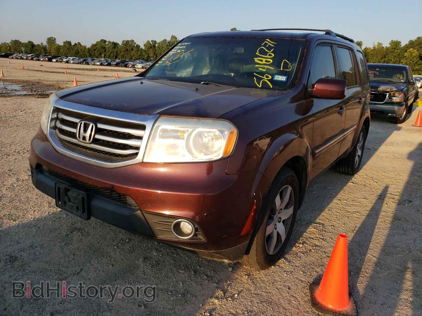 2013 HONDA PILOT - VIN: 5FNYF4H91DB031180 - Фото 2