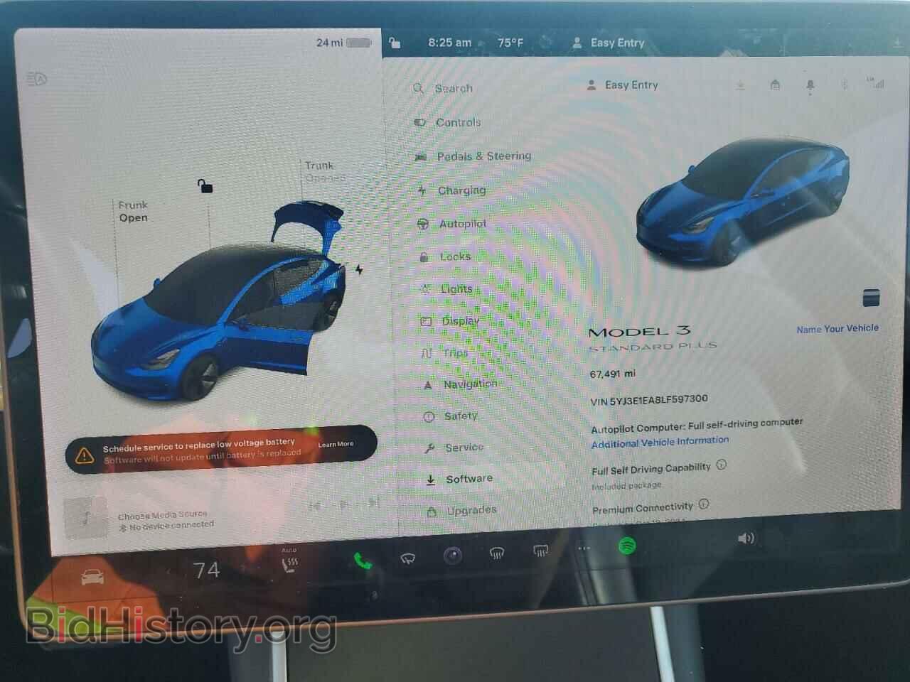 2020 TESLA MODEL 3 - VIN: 5YJ3E1EA8LF597300 - Photo 9