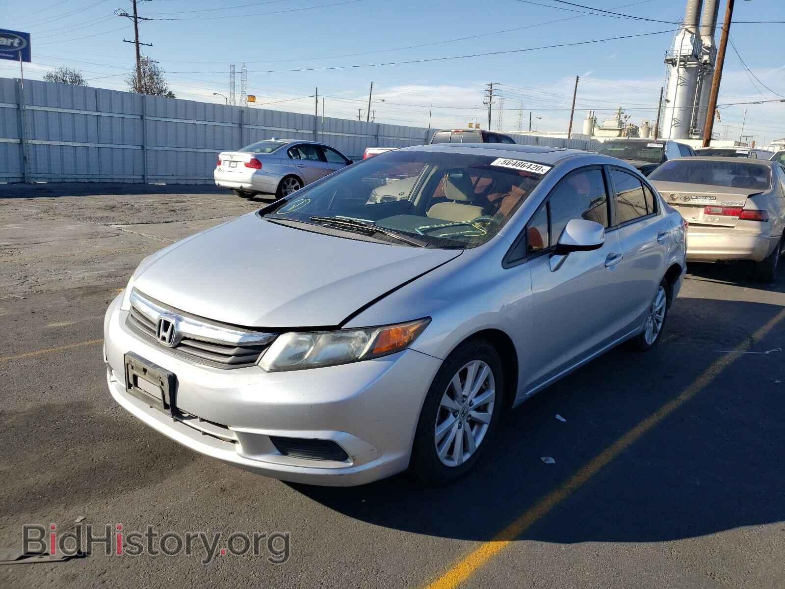 2012 HONDA CIVIC - VIN: 2HGFB2F83CH544586 - Фото 2