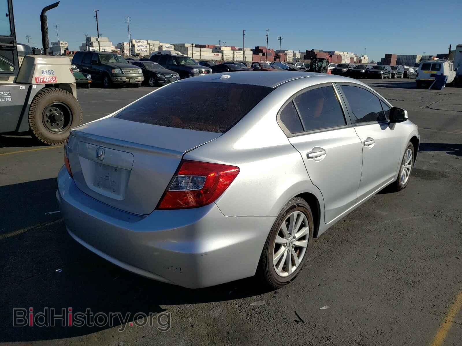 2012 HONDA CIVIC - VIN: 2HGFB2F83CH544586 - Фото 4