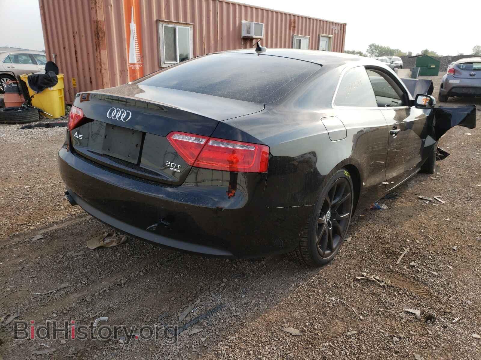2012 AUDI A5 - VIN: WAUCFAFR1CA002973 - Фото 4