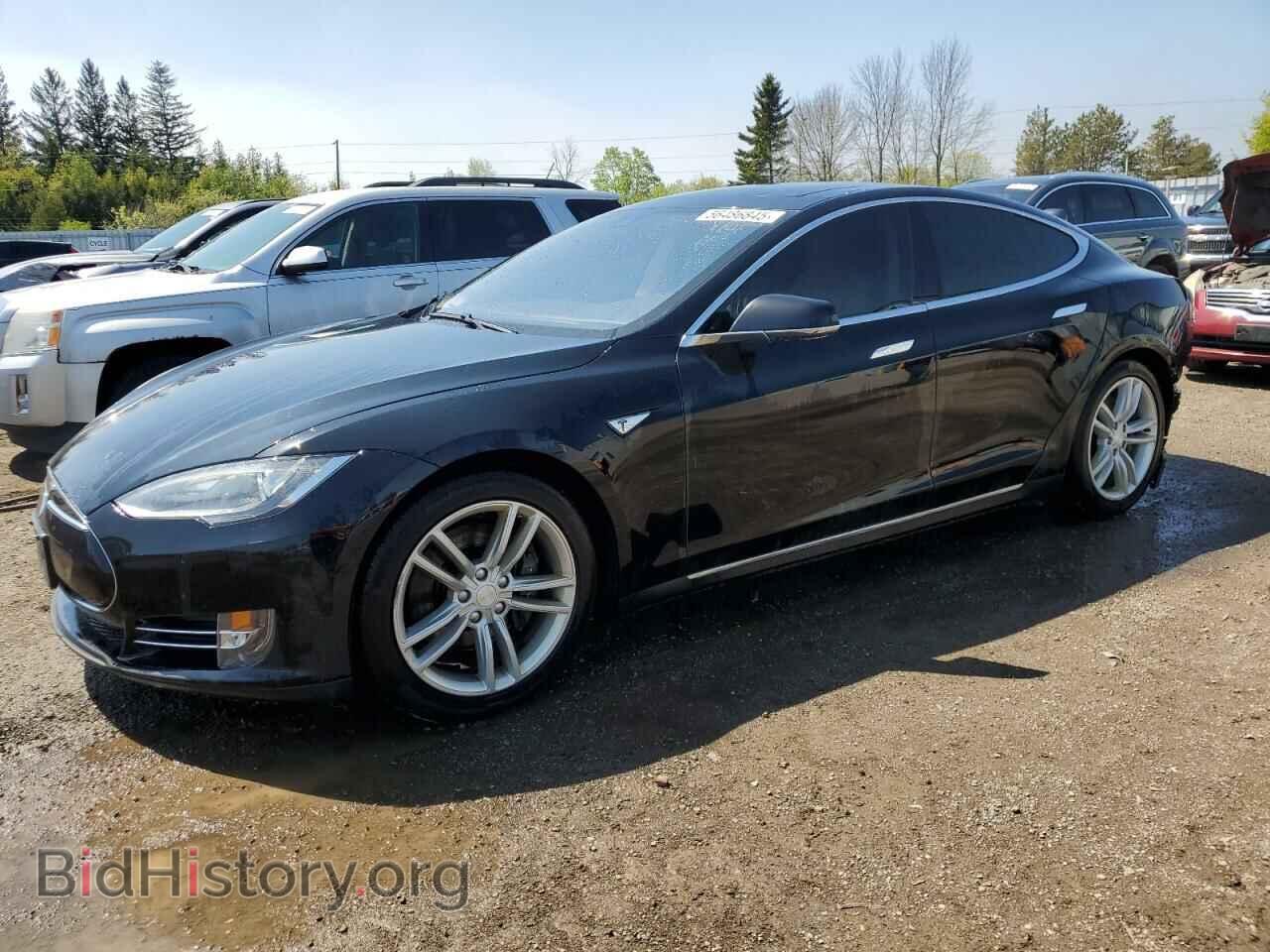 Photo 5YJSA1H28FFP77599 - TESLA MODEL S 2015