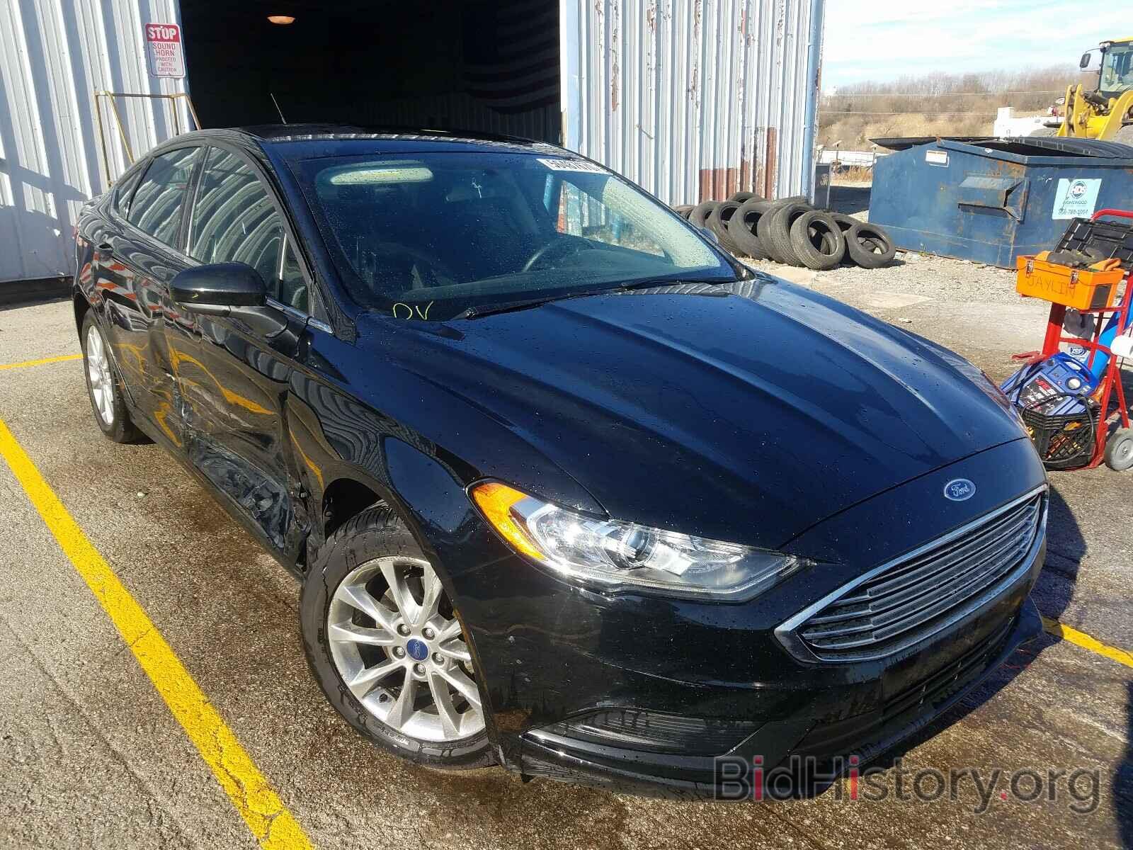 Photo 3FA6P0H73HR205689 - FORD FUSION 2017