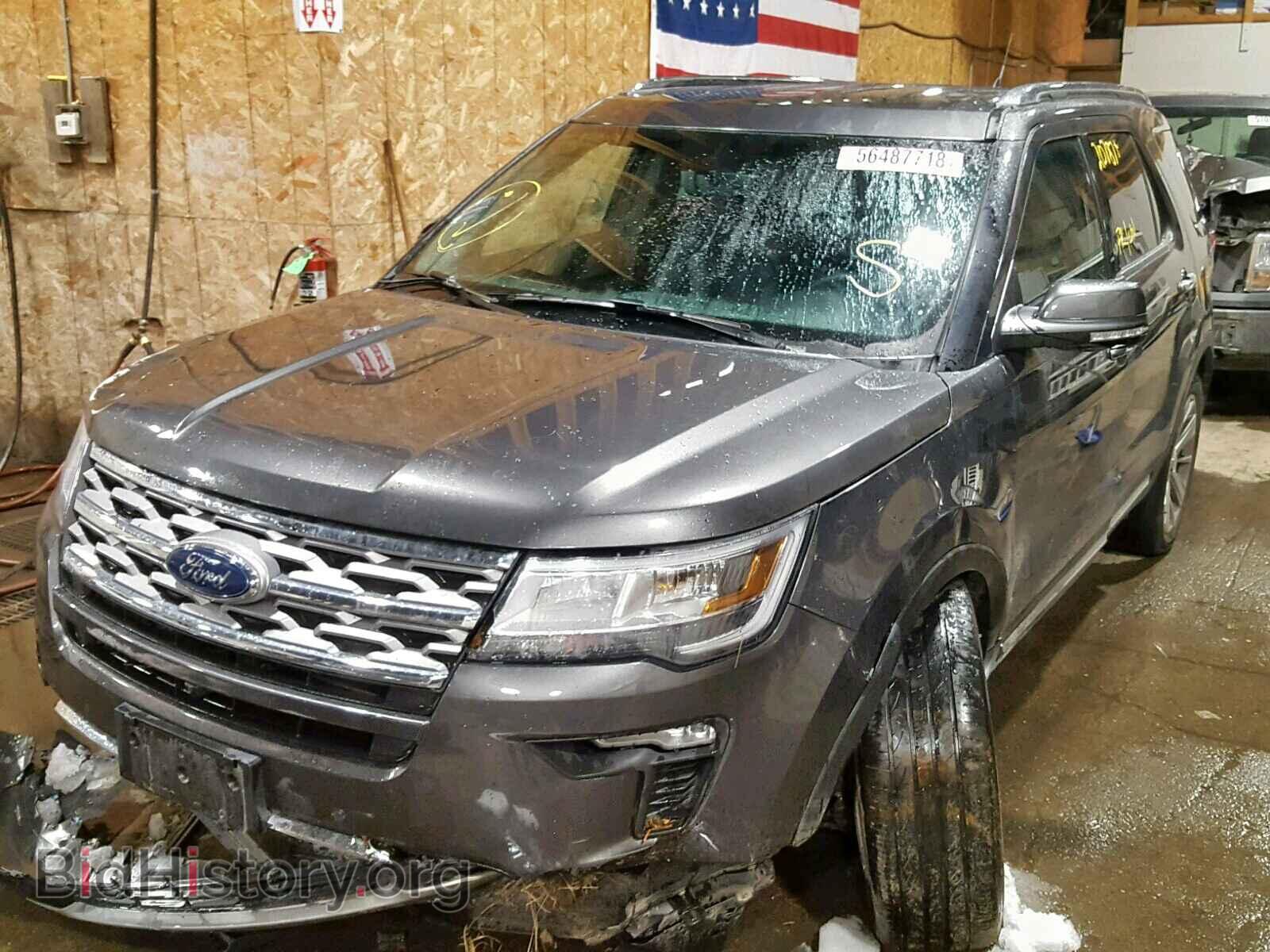 2018 FORD EXPLORER L - VIN: 1FM5K8F8XJGB33638 - Фото 2
