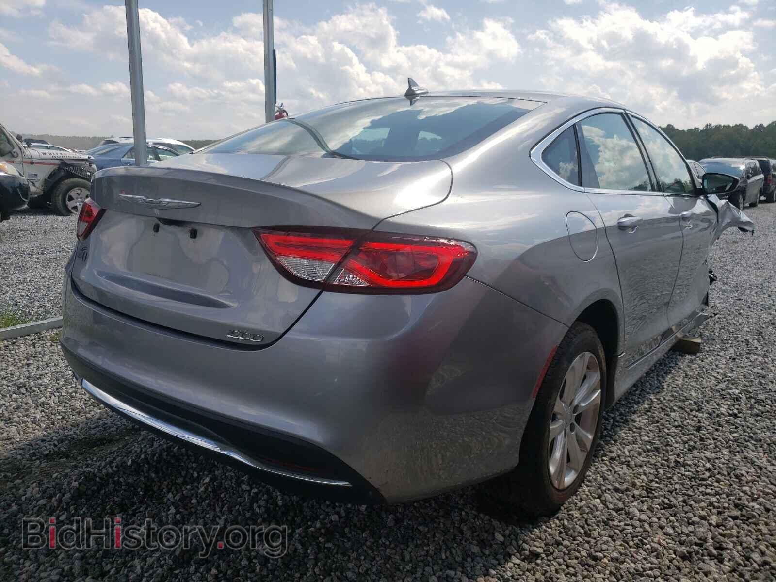 2015 CHRYSLER 200 - VIN: 1C3CCCAB2FN703069 - Фото 4