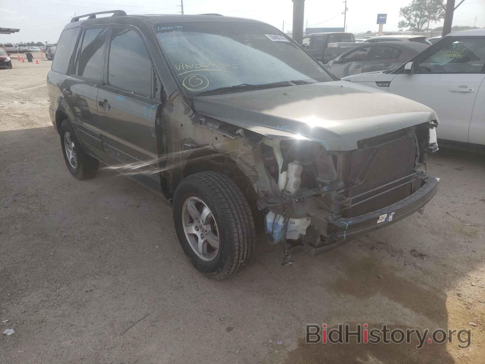 Photo 5FNYF285X6B009330 - HONDA PILOT 2006