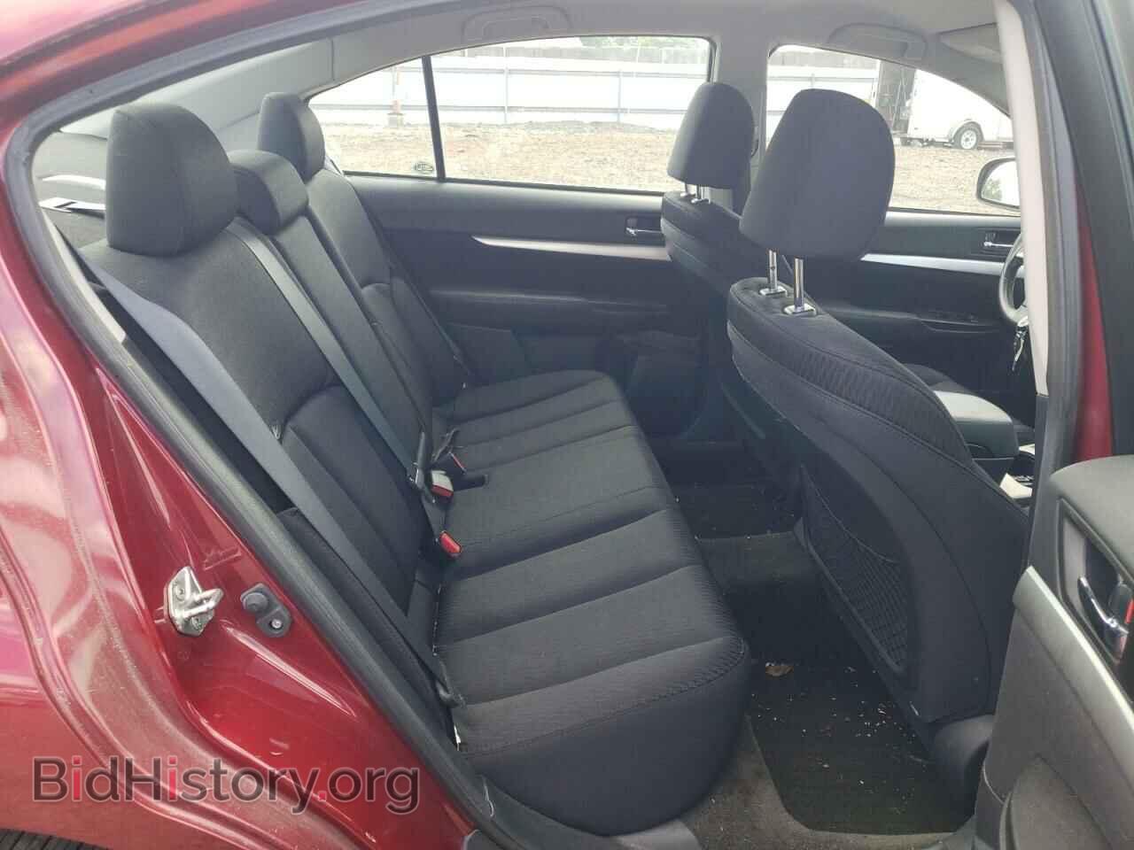 2012 SUBARU LEGACY - VIN: 4S3BMBA6XC3019377 - Фото 10